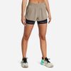 Under Armour - Quần ngắn tập luyện 2 trong 1 nữ Project Rock Flex Short Training