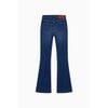 Calvin Klein - Quần jeans dài CK nữ High Rise Flare Lapis