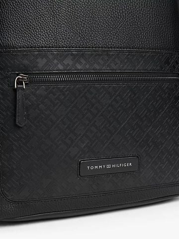 Tommy Hilfiger - Ba lô nam TH Monogram Pebble Grain Backpack - 4