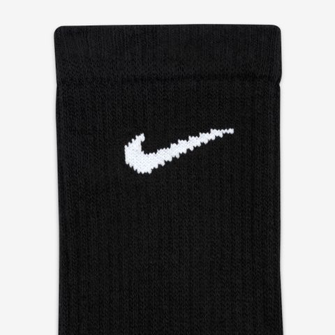 Nike - Bộ ba đôi Vớ thể thao cổ cao Nam Everyday Plus Cushioned Training Crew Socks (3 Pairs)
