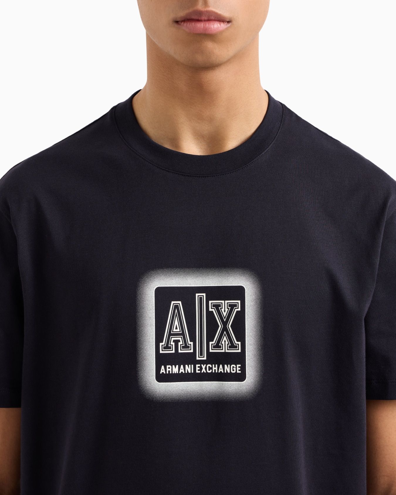 Armani Exchange - Áo phông thời trang nam Ax Premium Cotton T-Shirt