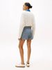 Tommy Hilfiger - Quần ngắn nữ Stripe Flared Denim Shorts