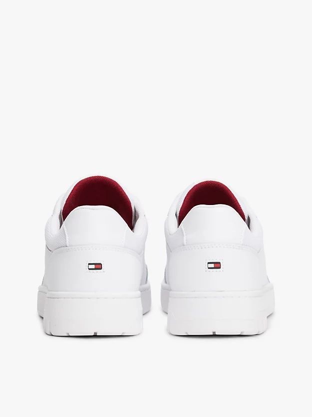 Tommy Hilfiger - Giày nam Leather Mixed Texture Trainers