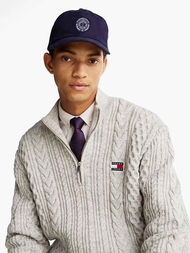 Tommy Hilfiger - Nón lưỡi trai nam Logo Patch Baseball Cap