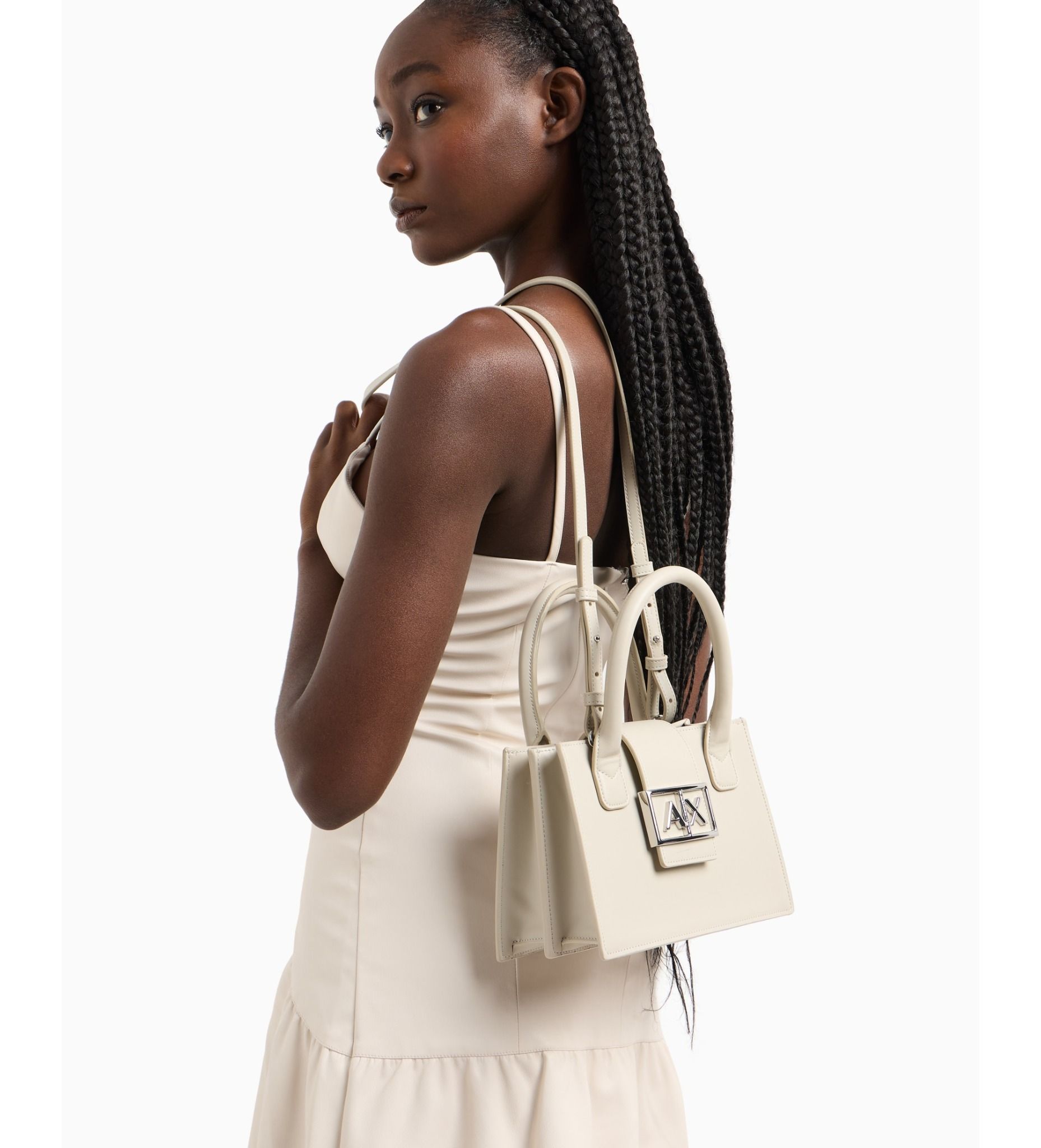 Armani Exchange - Túi xách nữ Ax Jodie Small taupe bag