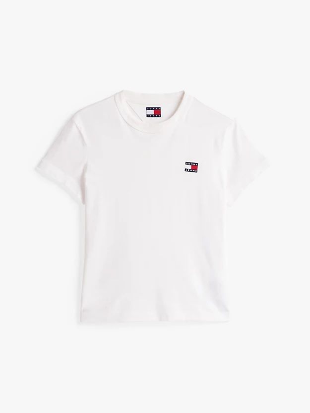 Tommy Hilfiger - Áo thun tay ngắn nữ Tommy Badge Crew Neck T-Shirt