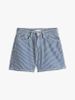 Tommy Hilfiger - Quần ngắn nữ Stripe Flared Denim Shorts