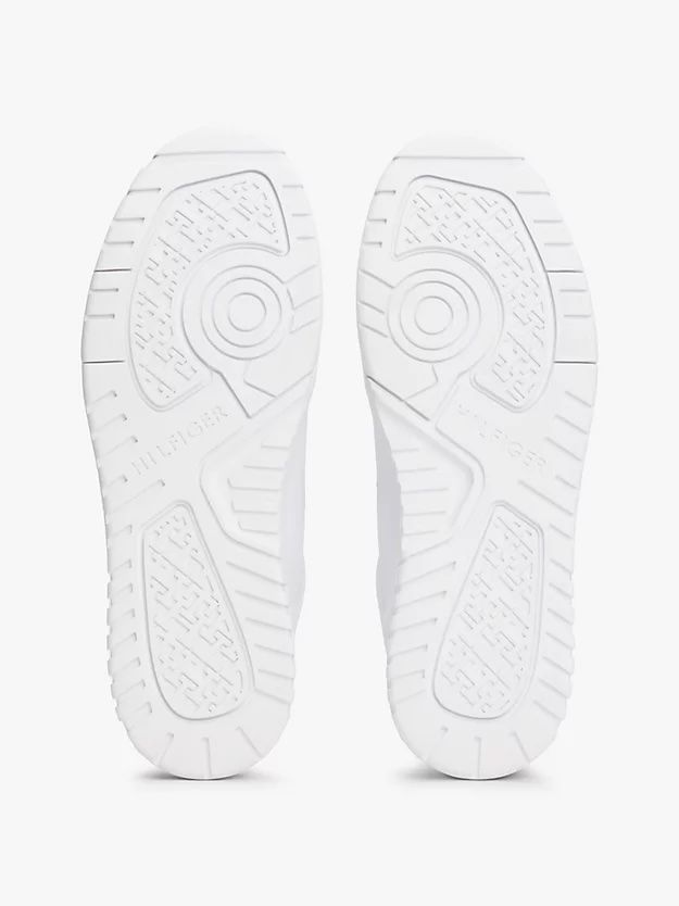 Tommy Hilfiger - Giày nam Leather Mixed Texture Trainers