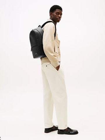 Tommy Hilfiger - Ba lô nam TH Monogram Pebble Grain Backpack - 3