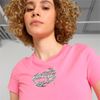 Puma - Áo thun tay ngắn nữ Graphics Hyper Girl Baby Fast Lifestyle Tee