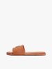 Tommy Hilfiger - Dép quai ngang nữ TH Monogram Leather Mules