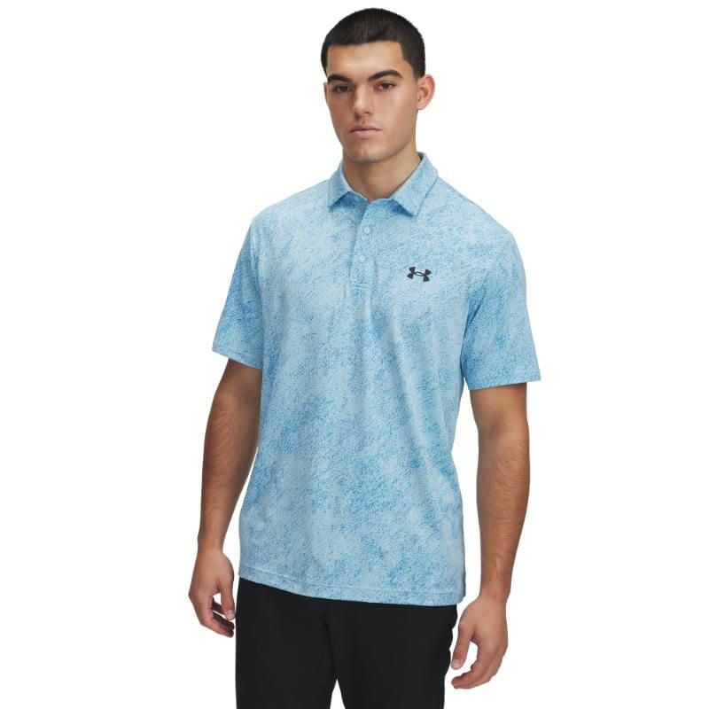 Under Armour - Áo thun có cổ nam Playoff Jacqard Polo Golf