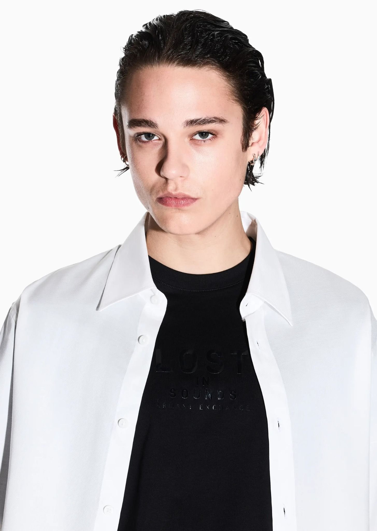 Armani Exchange - Áo sơ mi nam Ax Men's Premium Shirt