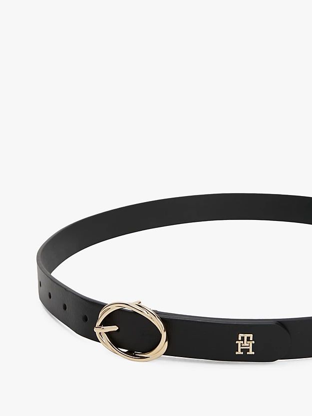 Tommy Hilfiger - Dây nịt nữ Chic Oval Buckle Leather Belt
