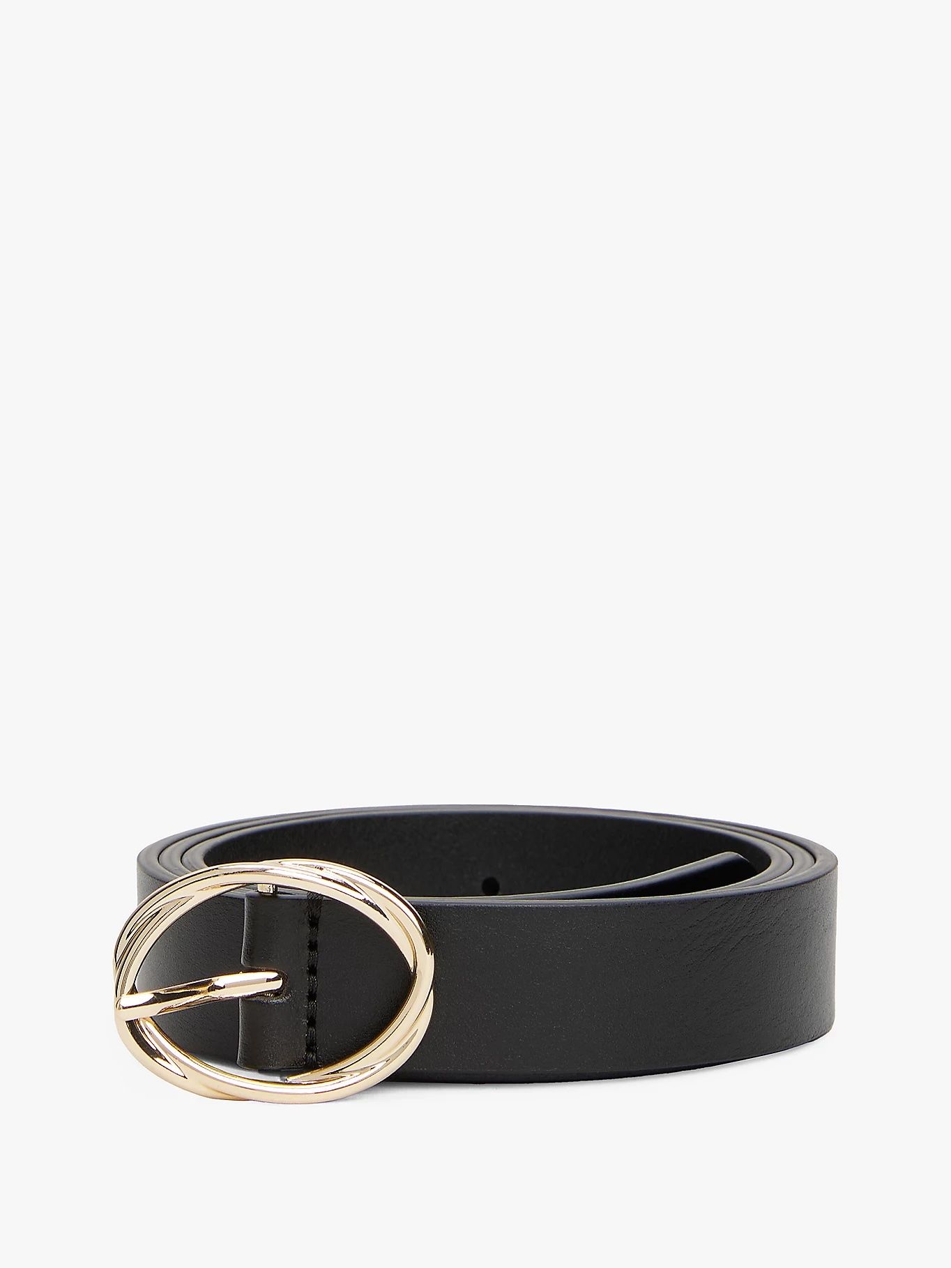 Tommy Hilfiger - Dây nịt nữ Chic Oval Buckle Leather Belt