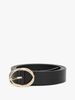 Tommy Hilfiger - Dây nịt nữ Chic Oval Buckle Leather Belt