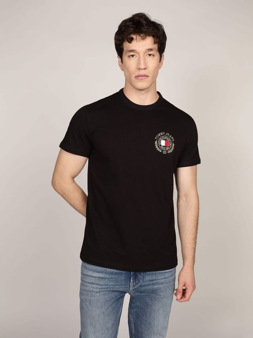 Tommy Hilfiger - Áo phông tay ngắn nam Regular Tommy Crest Tee