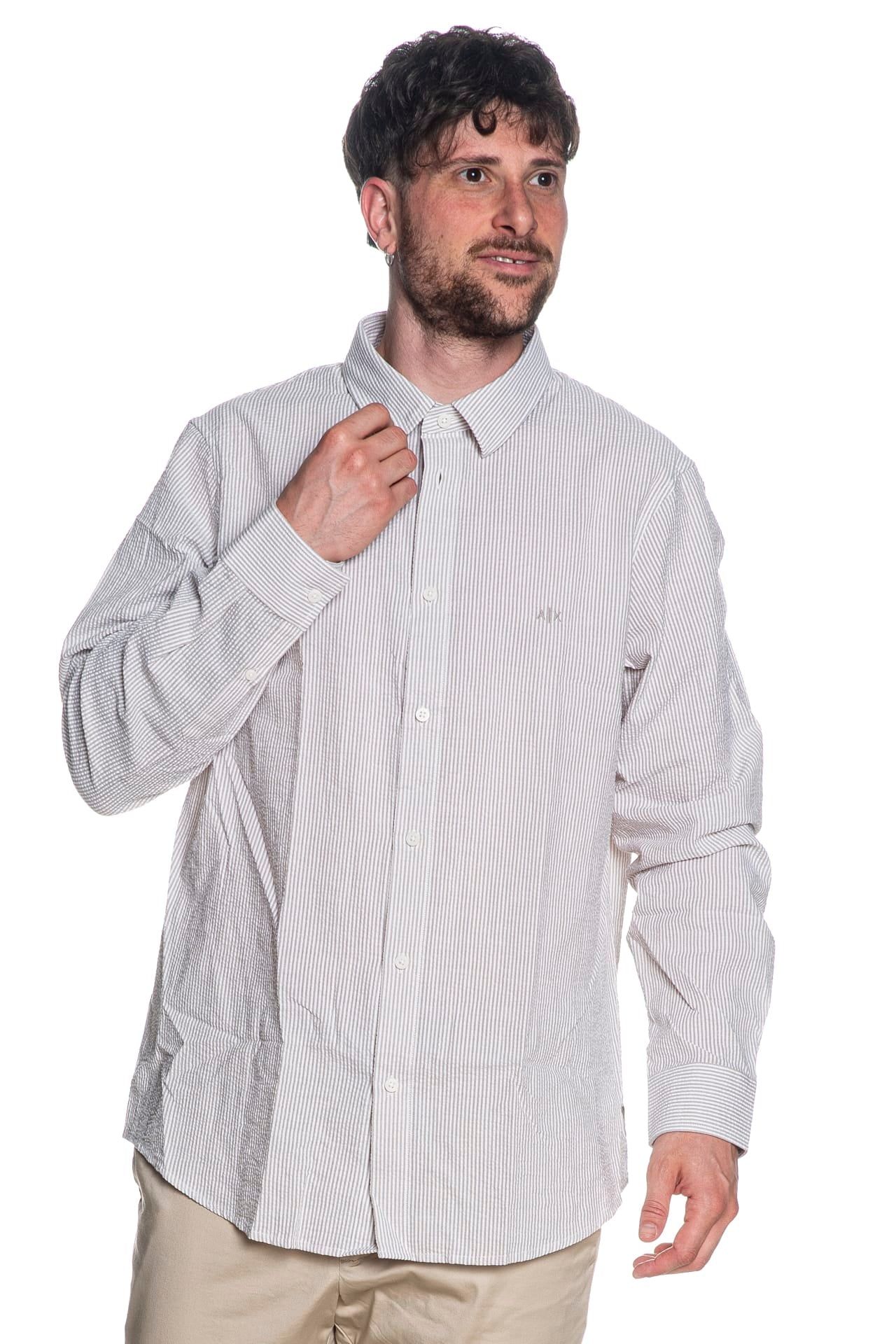 Armani Exchange - Áo sơ mi nam Ax Men's Premium Shirt