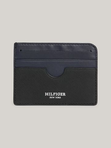 Tommy Hilfiger - Ví đựng thẻ nam Leather Logo Credit Card Holder