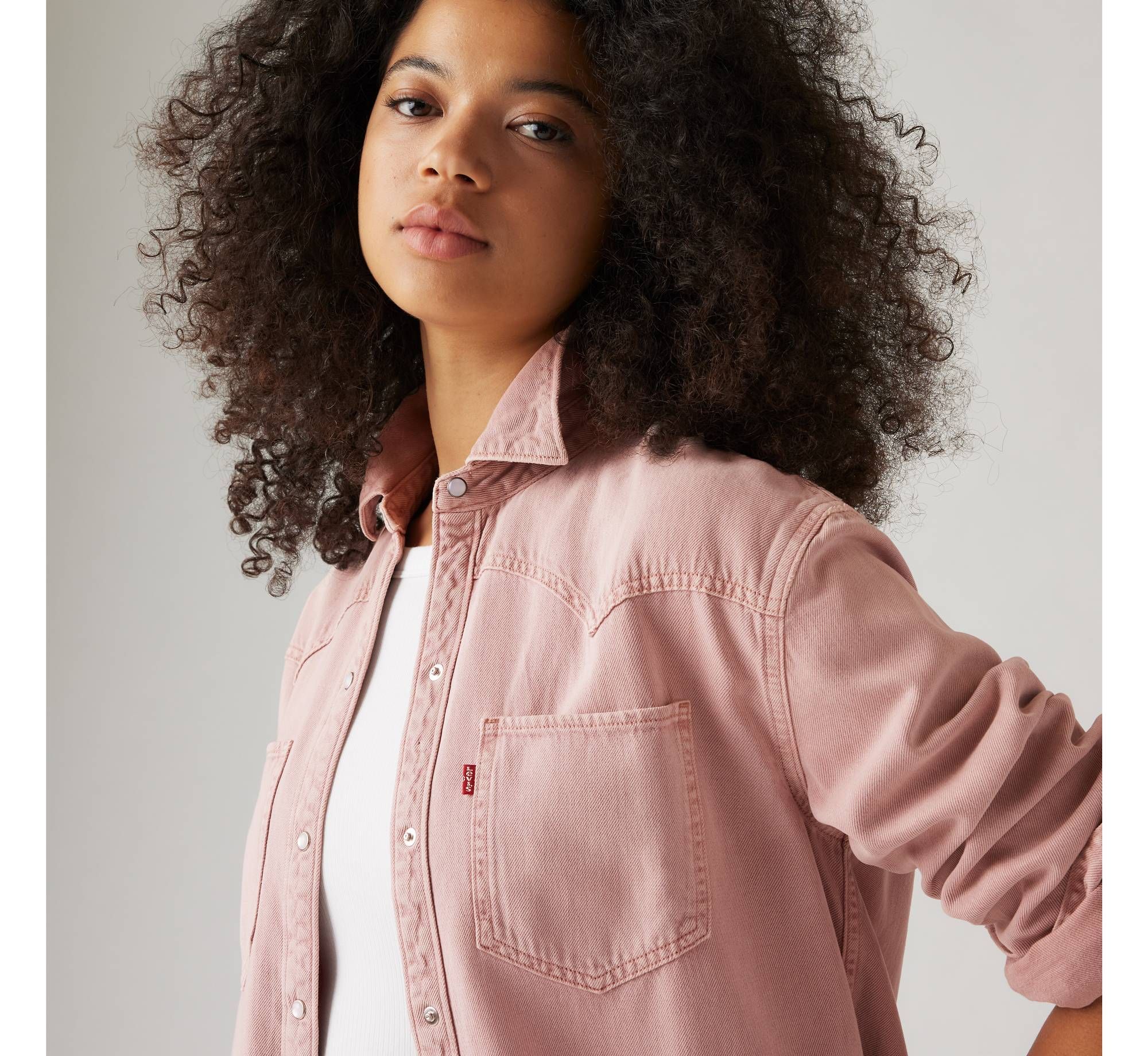 Levi's - Áo sơ mi tay dài nữ Women's Teodora Western Shirt -