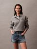 Calvin Klein - Quần jeans CK nữ Relaxed Denim Bermuda Shorts