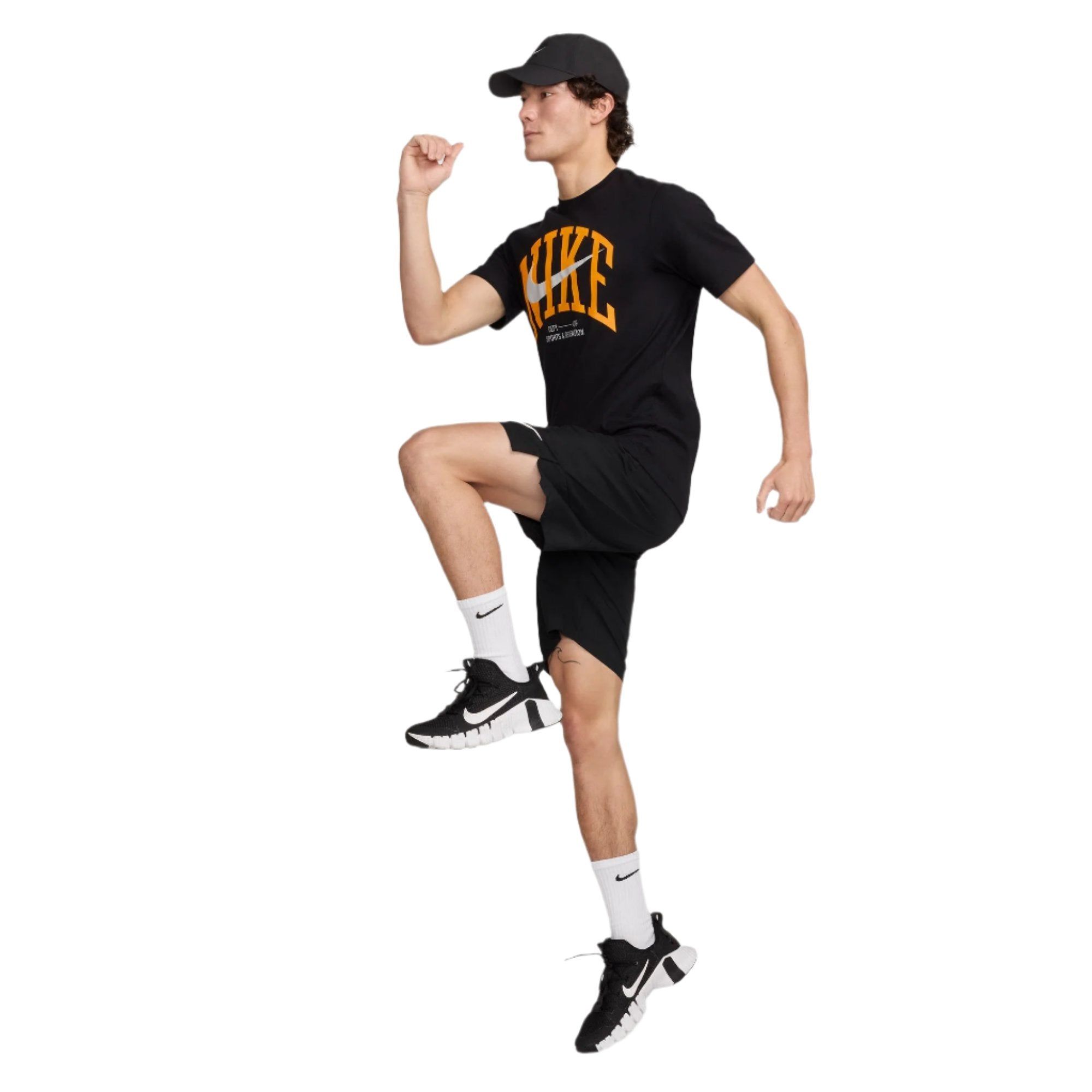 Nike - Áo tay ngắn thể thao Nam Nike Men Fitness T-Shirt