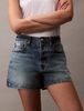 Calvin Klein - Quần jeans CK nữ Relaxed Denim Bermuda Shorts