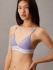 Calvin Klein - Áo lót CK nữ Cotton Modal Stretch Rib Lightly Lined Triangle Bra