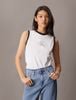 Calvin Klein - Áo ba lỗ CK nữ Slim Monogram Tank Top