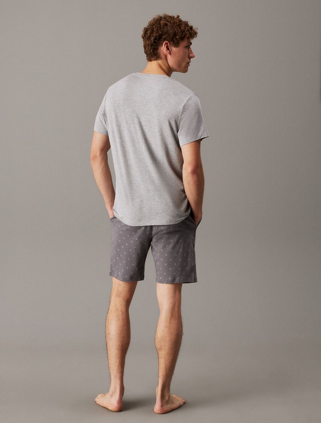 Calvin Klein - Áo ngủ CK nam Ultra Soft Modal Henley Sleep T-Shirt