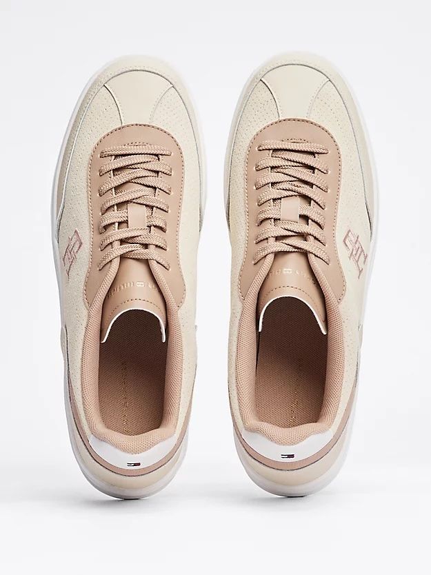 Tommy Hilfiger - Giày nữ TH Monogram Colour-Blocked Trainers