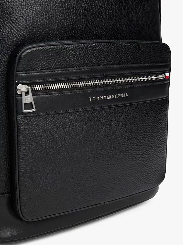 Tommy Hilfiger - Ba lô nam Pebble Grain Metal Logo Backpack