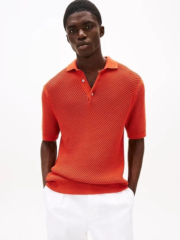 Tommy Hilfiger - Áo polo tay ngắn nam Smart Casual Regular Fit Polo Shirt