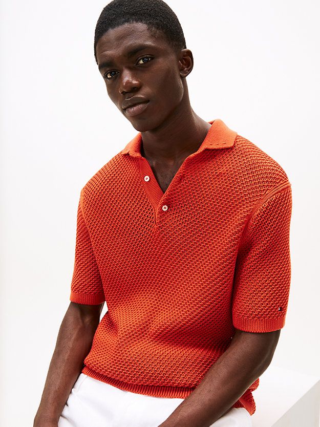Tommy Hilfiger - Áo polo tay ngắn nam Smart Casual Regular Fit Polo Shirt