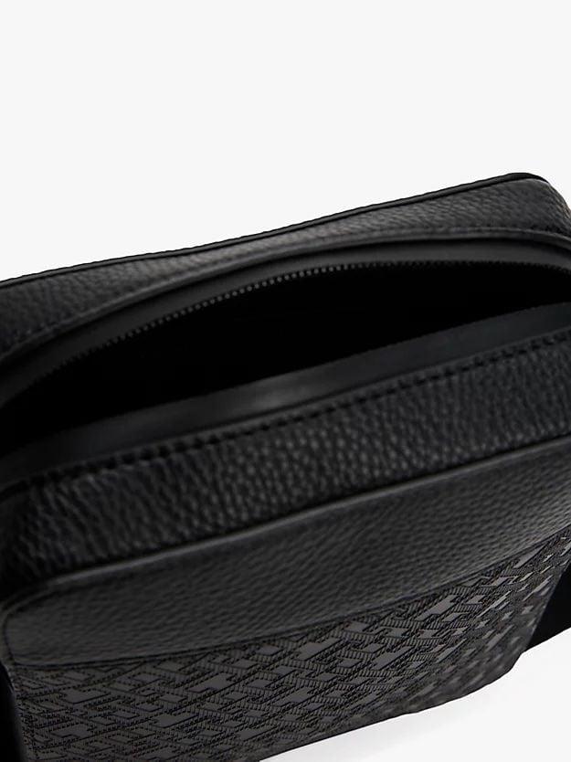 Tommy Hilfiger - Túi đeo chéo nam TH Monogram Pebble Grain Reporter Bag