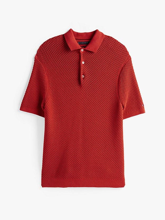 Tommy Hilfiger - Áo polo tay ngắn nam Smart Casual Regular Fit Polo Shirt