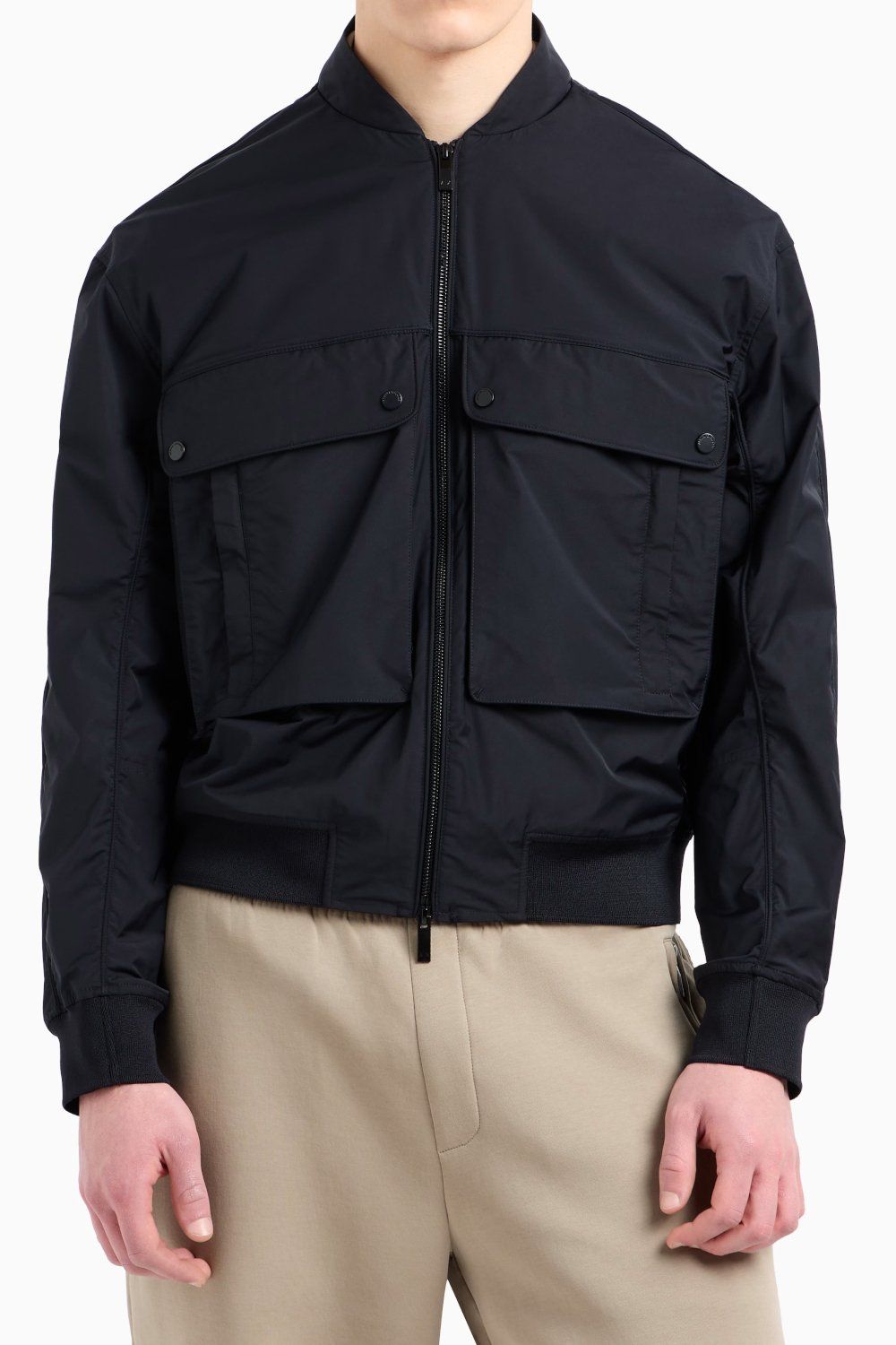 Armani Exchange - Áo khoác tay dài nam AX Blouson Jacket