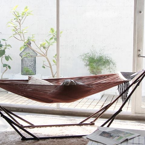 Sifflus Japan - Võng Xếp Cao Cấp Nhập Khẩu Stylish Garden Ultra Wooden Light Hammock 2026 - 4