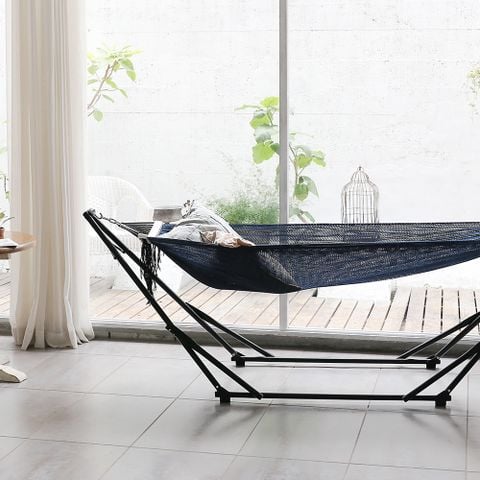 Sifflus Japan - Võng Xếp Cao Cấp Nhập Khẩu Stylish Garden Ultra Wooden Light Hammock 2026