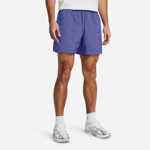 Under Armour - Quần ngắn thể thao nam Armour Crinkle Woven Volley Training Shorts