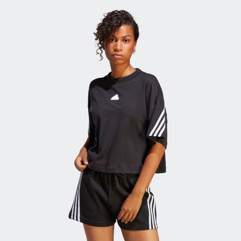 adidas - Áo tay ngắn Nữ Future Icons 3-Stripes Tee