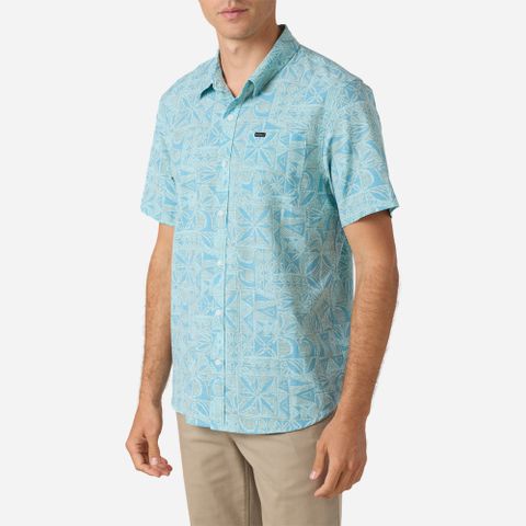 Oneill - Áo sơ mi tay ngắn thể thao nam Trvlr Upf Traverse Slub Short-Sleeve