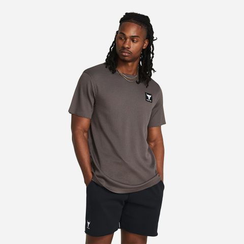 Under Armour - Áo tay ngắn nam Project Rock Authentic Short Sleeve Crew