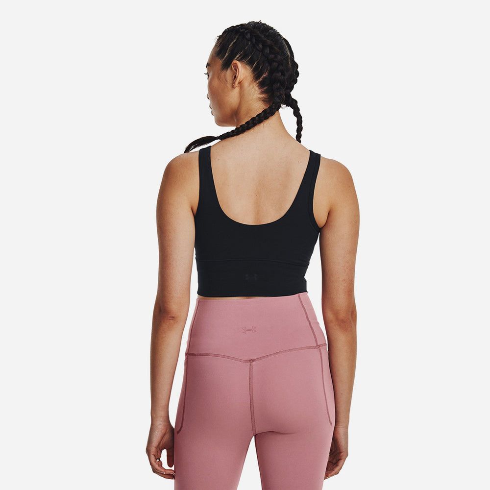 Under Armour - Áo thun ba lỗ nữ Meridian Fitted Crop Training Tank