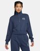 Nike - Áo tay dài thể thao Nữ Women's Oversized 1/2-Zip Crop Fleece Sweatshirt