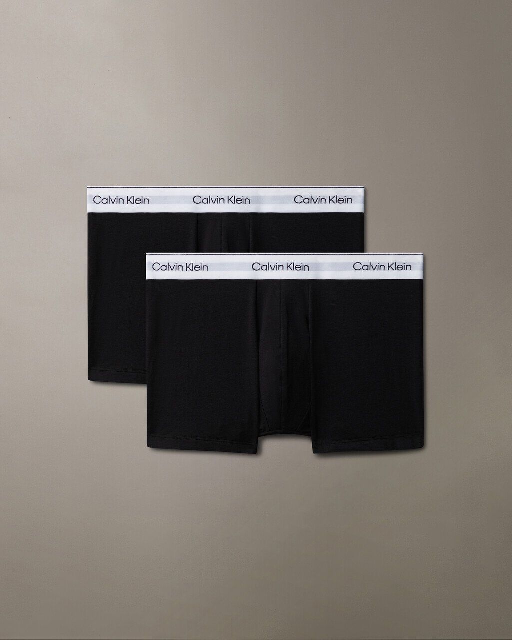 Calvin Klein - Bộ hai quần lót CK nam 2 Pack Modern Cotton Stretch Trunks