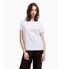 Armani Exchange - Áo thun thời trang nữ Ax Boyfit short sleeve t-shirt white