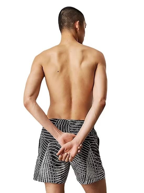 Calvin Klein - Quần bơi CK nam Medium Drawstring-Placed Print Shorts