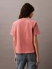 Calvin Klein - Áo phông tay ngắn nữ CK Relaxed Standard Logo Crewneck Tee