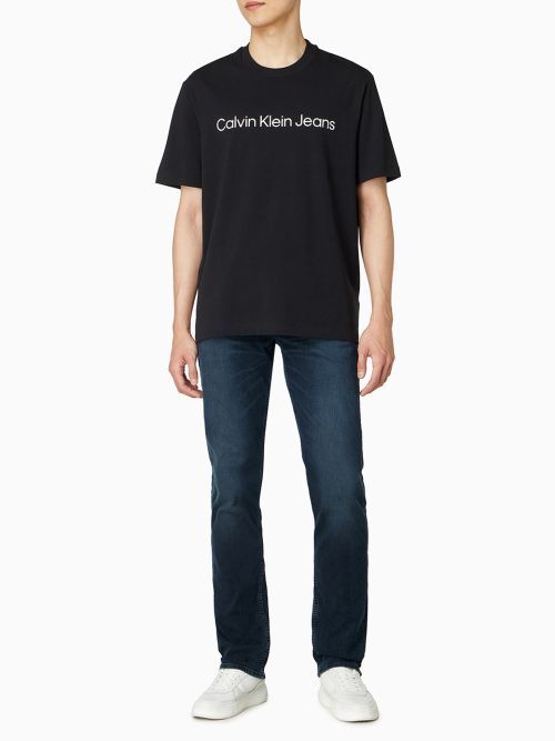 Calvin Klein - Áo phông tay ngắn CK nam CK Regular Institutional Tee